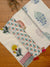 Pink Dahlia Hand-block Printed Cotton Scarf